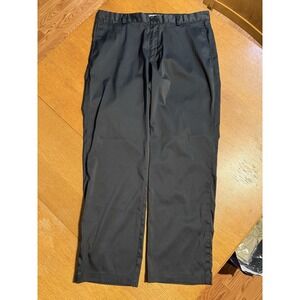 Nike Golf Men's Pants 35x30 Tour Performance Dri-Fit‎ Black Flat Front Stretch